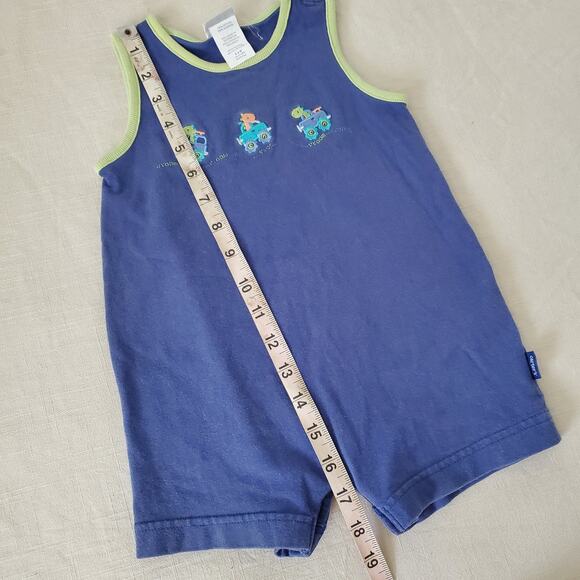 Vintage Giraffes in Trucks Romper 6-9 months - Picture 4 of 5